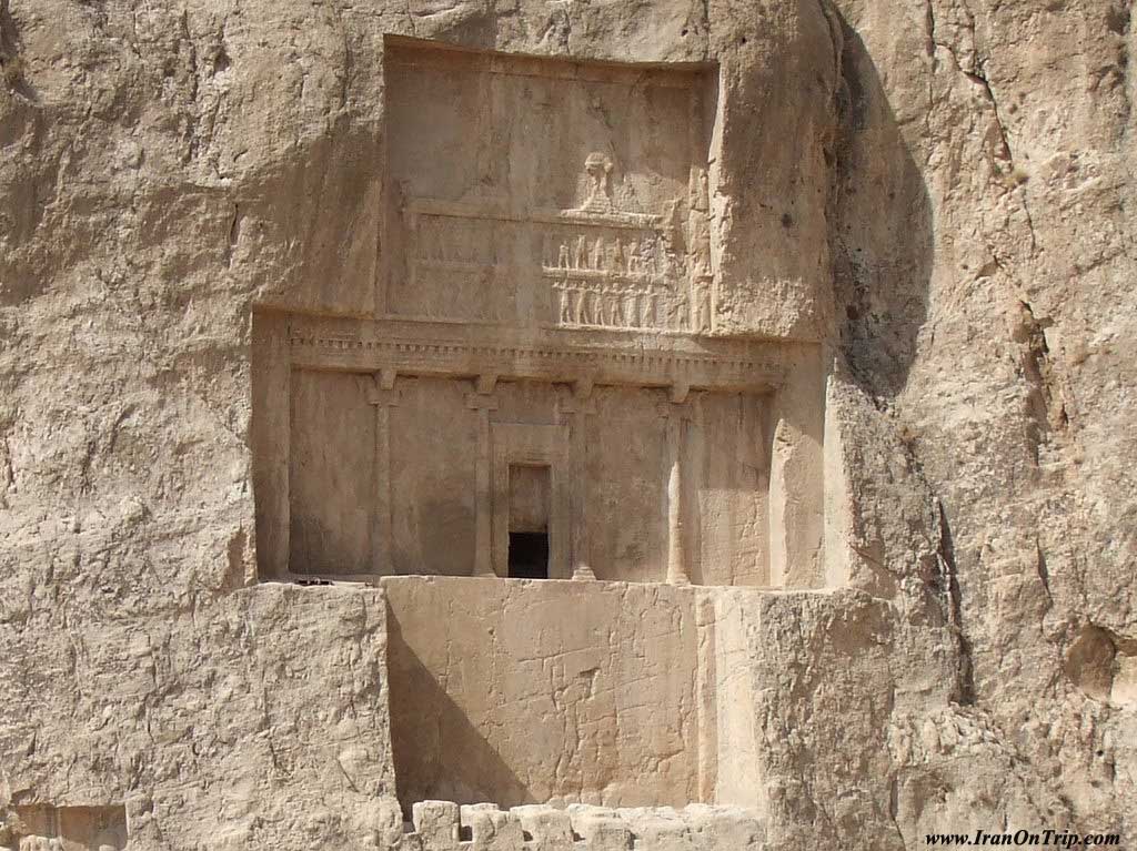 The tomb of Darius Shiraz Iran