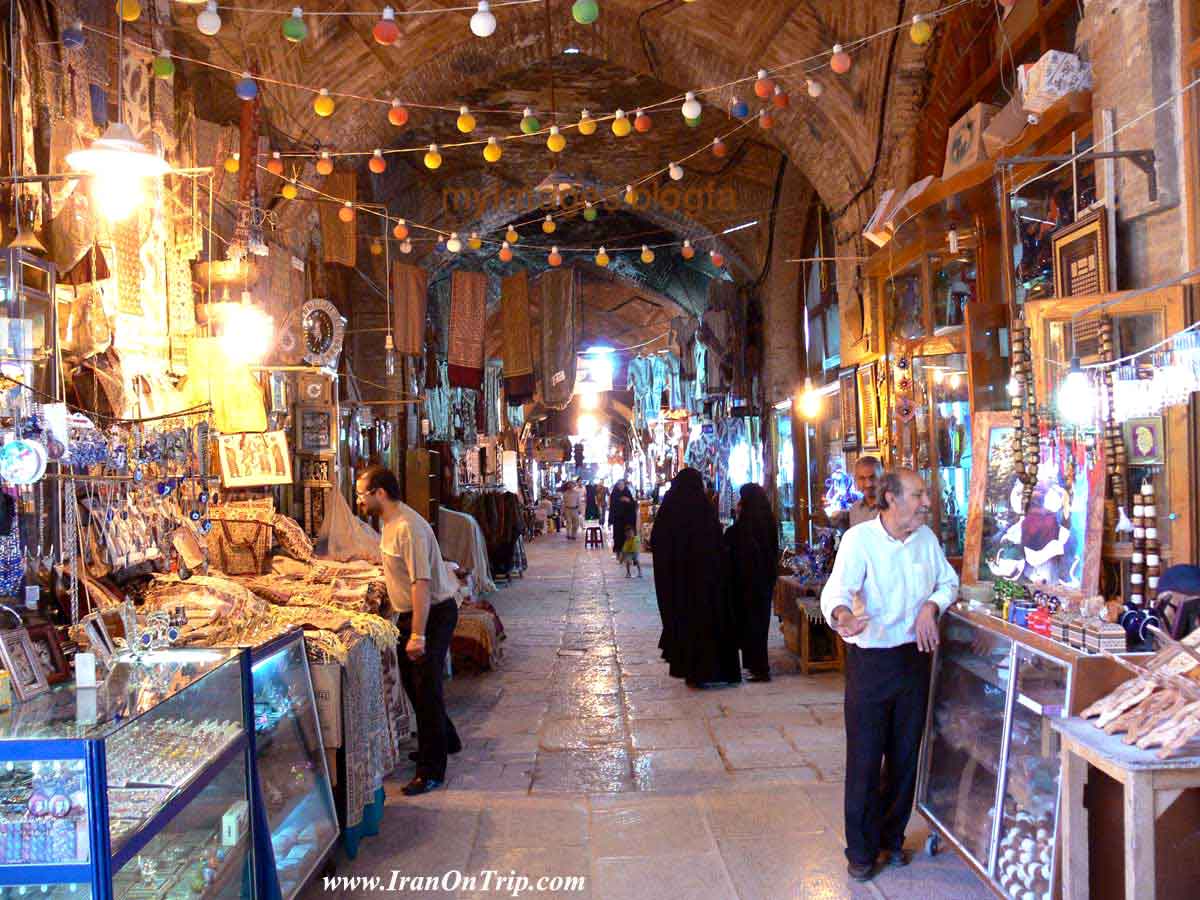 The Bazaar of Isfahan ( Qeysarieh bazaar)