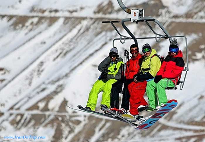 Darbandsar Ski piste Tehran Iran