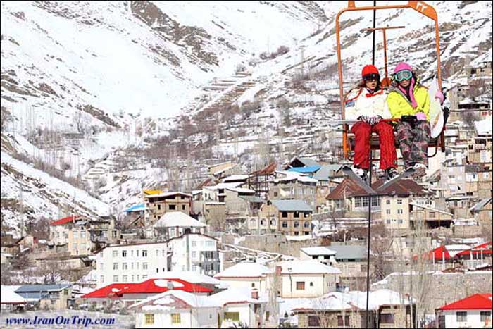  Shemshak ski Piste Tehran Iran