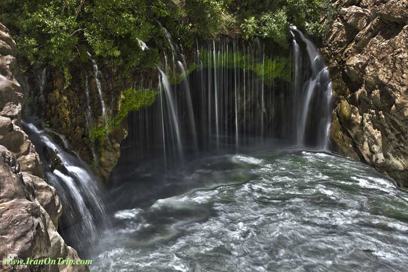 Ab Malakh - Shalura Waterfall Semerom Iran - Waterfalls of Iran