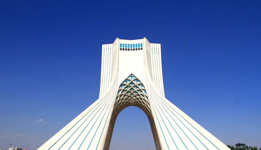 Azadi Tower of Tehran Iran