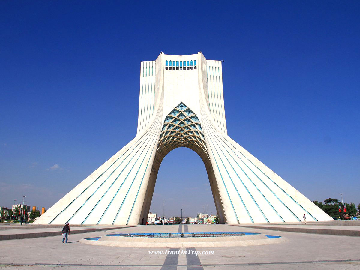 Azadi Tower of Tehran Iran