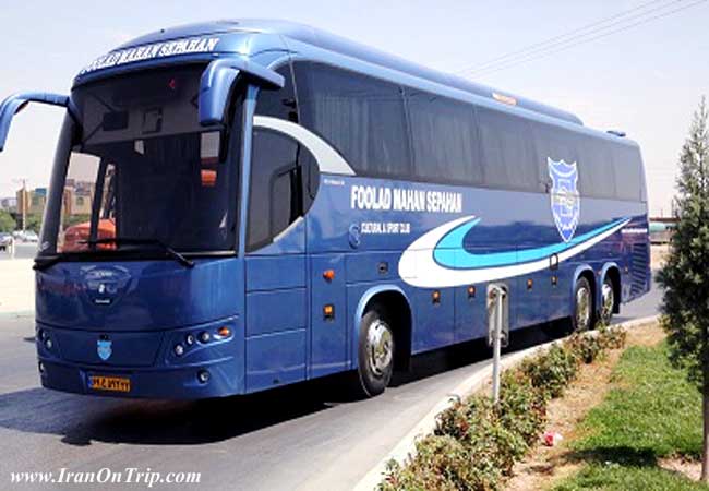 Bus in Tehran Iran