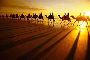 Camel Riding at Deserts of Iran