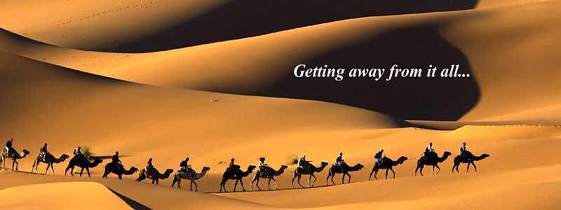 Camel Riding in Deserts of Iran