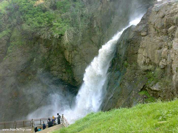 Shalmash waterfall - Waterfalls of Iran