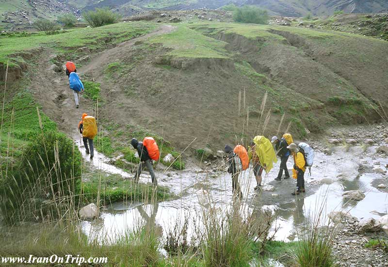 Talleh zang waterfall Dorod Lorestan Proviince Iran