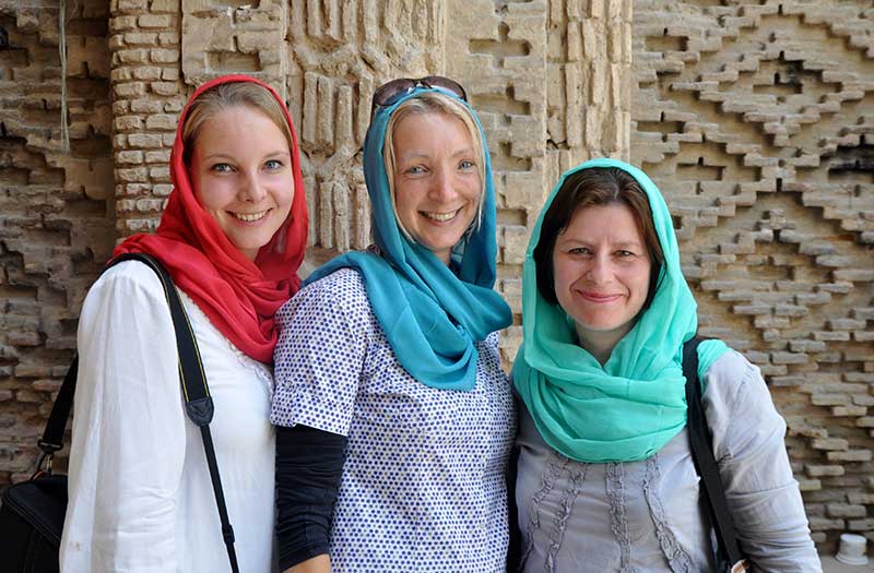 Women Travelers in Iran