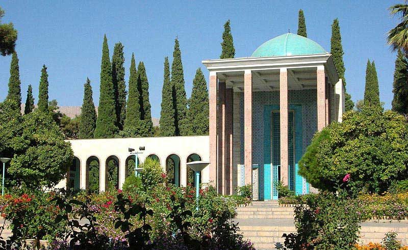 Tomb of Saadi in Shiraz - Saadi - Persian Poets - Iranian Poets - The Eminent Iranian Poets - Poets of Iran