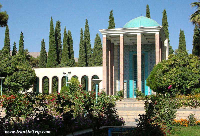 Tomb of Saadi in Shiraz - Saadi - Persian Poets - Iranian Poets - The Eminent Iranian Poets - Poets of Iran 