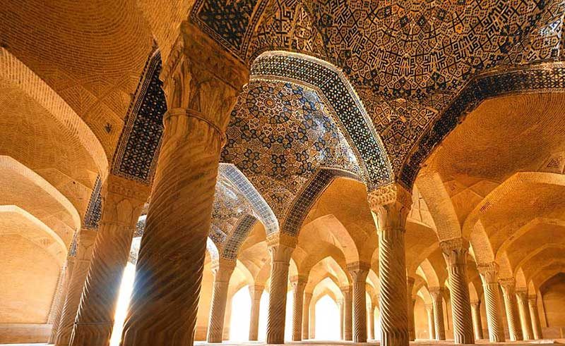 Vakil Mosque Shiraz Iran - Historical Mosques of Iran