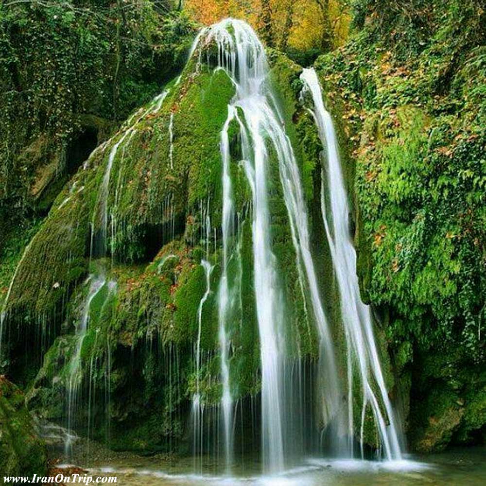 Kaboud-val waterfall - Golestan Tourist Attractions