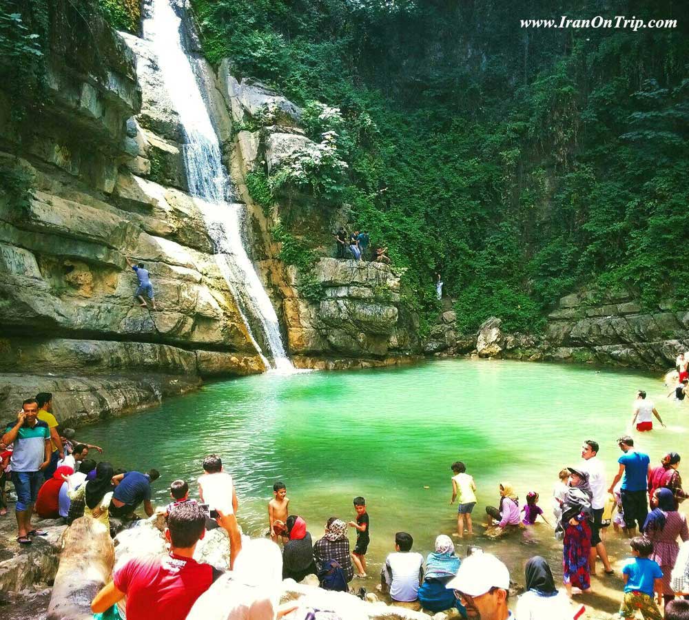 Shirabad waterfall - Golestan Tourist Attractions