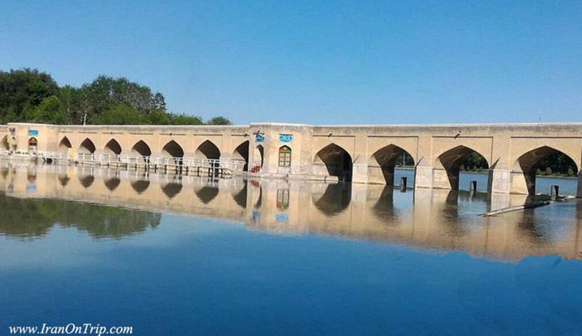 Choobi (Joui) Bridge or Sa’adat Abad Bridge - Historical Bridges of Iran