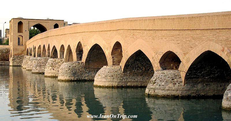 Shahrestan Bridge - Historical Bridges of Isfahan Iran - old Bridges of isfahan Iran