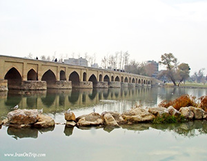 Marnan Bridge in Isfahan - Historical Bridges of Iran