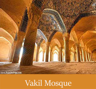 Historical Vakil Mosque in Shiraz - Historical mosques of Iran