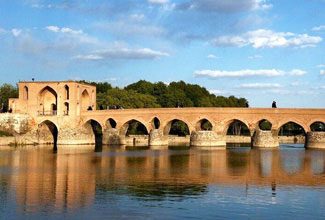 Historical Shahrestan Bridge of Isfahan - Historical Bridges Of Iran