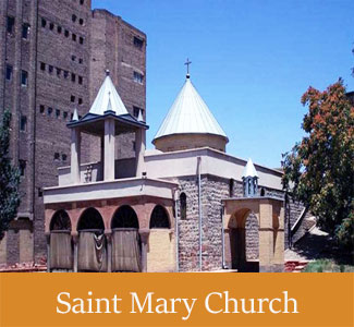 Historical Saint Mary Church of Tabriz - Historical Churches of Iran